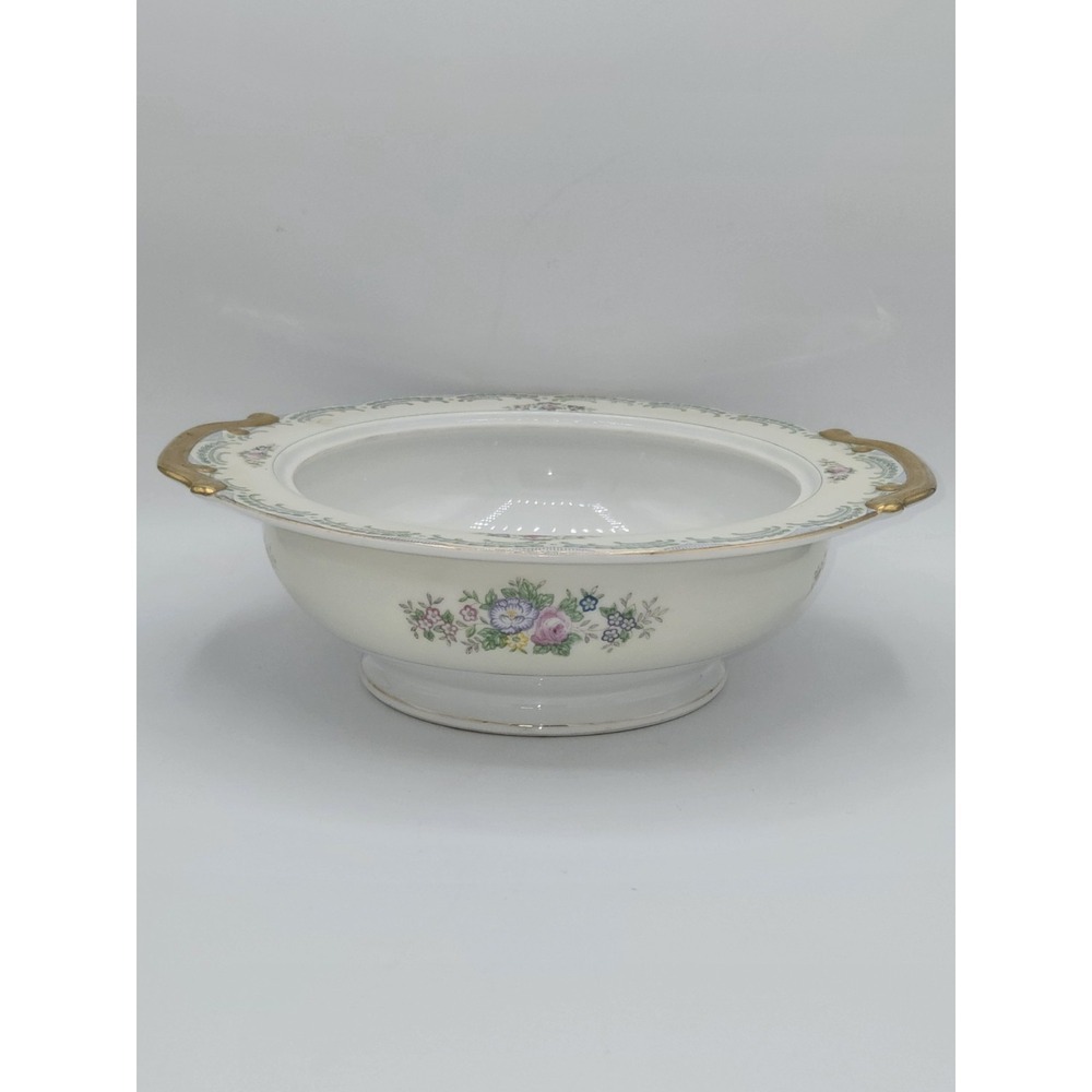Meito China Vintage Hand Painted Serving Bowl No Lid‎